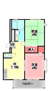 ゆったりPOPO C棟【3階】の間取り