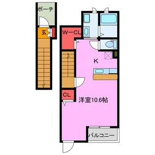 ヴィオラ・Y【2階】の間取り