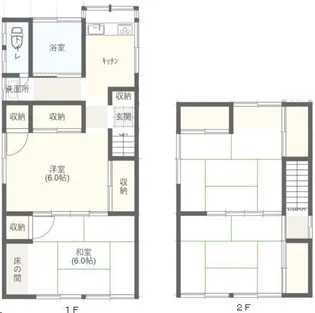 佐賀県佐賀市中折町【一戸建】の間取り