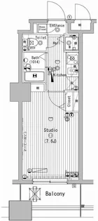グランド・ガーラ横濱万世町【11階】の間取り