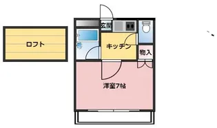 フリーダムベッセルII【3階】の間取り