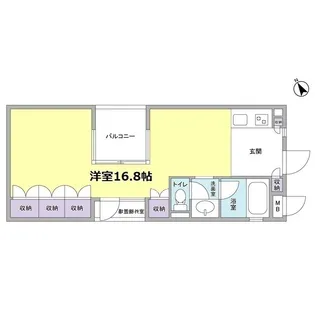 カーサ・ポルトーネ【3階】の間取り