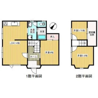 北海道札幌市西区西野七条10【一戸建】の間取り