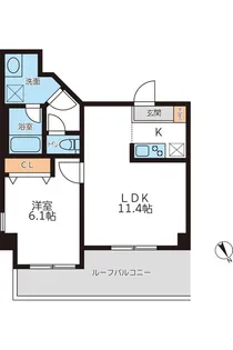 東京都武蔵野市吉祥寺本町2【マンション】の間取り