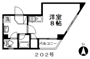 浅見ビル【2階】の間取り