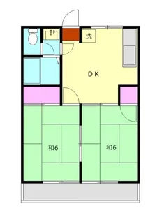 アオキコーポ【3階】の間取り