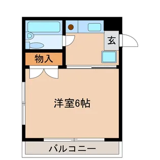 静岡県浜松市中央区新津町【マンション】の間取り