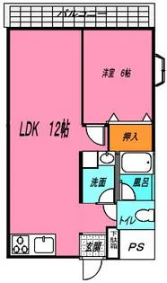クルミ【3階】の間取り