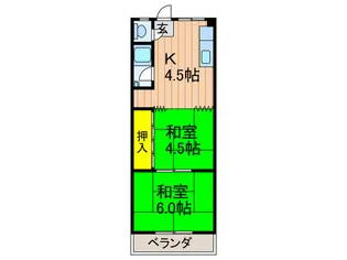 藤井マンション【3階】の間取り