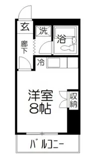 信和マンション【3階】の間取り