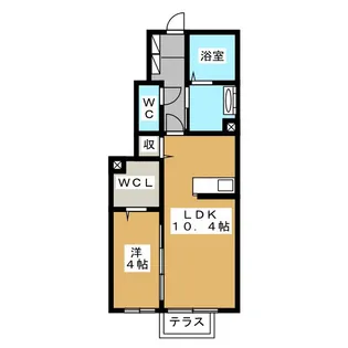 ユイメゾン幸町【1階】の間取り