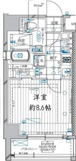 東京都新宿区下落合1【マンション】の間取り