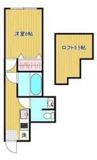 ウイング古屋【2階】の間取り