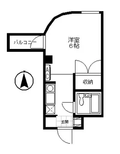 IMEDIA【3階】の間取り
