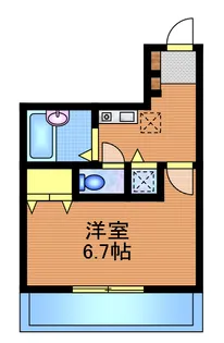 Cielo azzurro【3階】の間取り