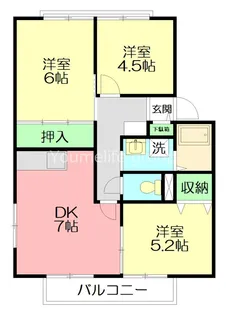 サン・ファースト【1階】の間取り