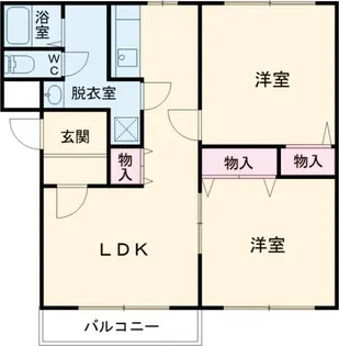 グレイスコートII【1階】の間取り