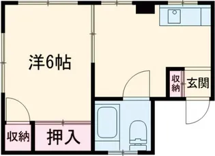 ルミエール赤羽【3階】の間取り