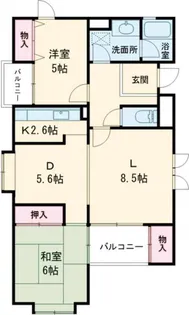 ヴェール久我山II【1階】の間取り