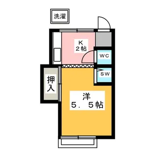 TOSCANA2【2階】の間取り
