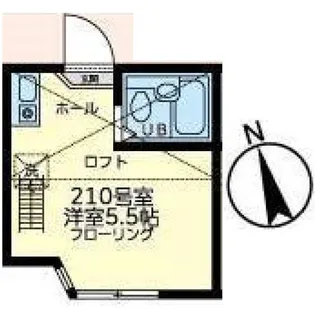 神奈川県横浜市西区境之谷【アパート】の間取り