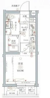東京都足立区千住河原町【マンション】の間取り