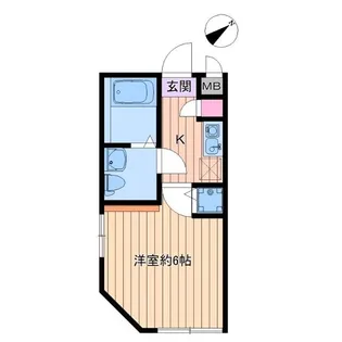 東京都足立区梅島1【アパート】の間取り