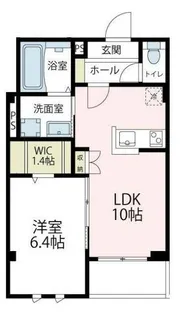 クロイツェル御成【3階】の間取り