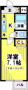 東京都府中市八幡町1【マンション】の間取り
