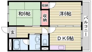 グレースマンション日飼【3階】の間取り
