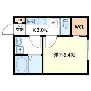 カーサ柴又【1階】の間取り