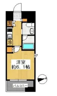 プレール・ドゥーク東京EASTIVRiverSide【4階】の間取り