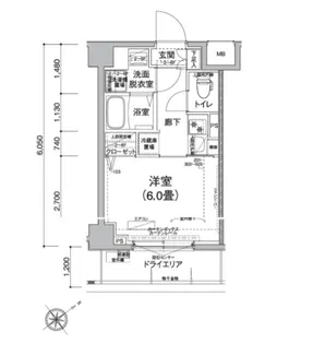 アイル イムーブル百合ヶ丘の間取り