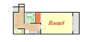 広島県広島市西区横川新町【マンション】の間取り