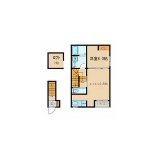 CASA VITA(カーサ・ヴィータ)【2階】の間取り