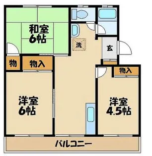 神奈川県海老名市東柏ケ谷5【マンション】の間取り