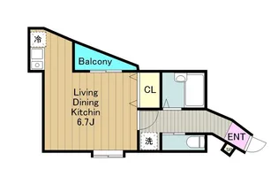 le vent(ルヴォン)【1階】の間取り