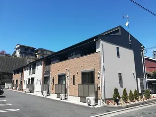 京都府福知山市字岡ノ【アパート】の外観