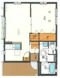 セントレジス【1階】の間取り