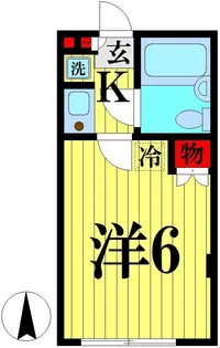 緑町共和ビル【2階】の間取り