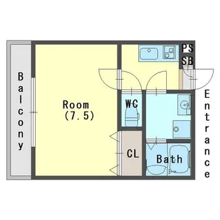 カサデルソル岩槻【1階】の間取り