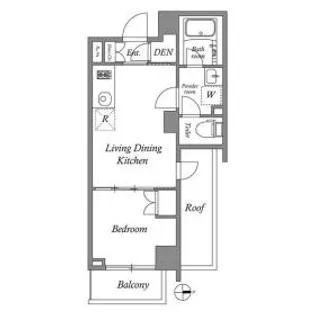 テラス大鳥居エアーズ【2階】の間取り