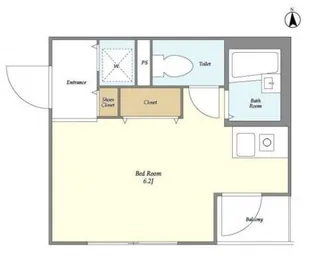 東京都品川区戸越1【マンション】の間取り