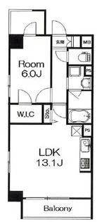 フォレスタ浅草【2階】の間取り