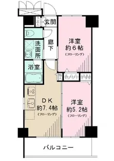 ニューハイム上板橋【9階】の間取り