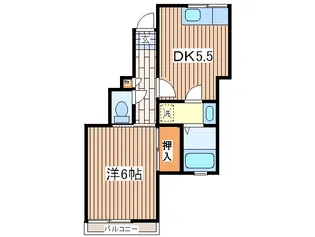 湘南Flats【2階】の間取り