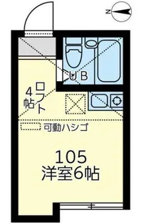 ユナイト南太田ジェラール・ピケ【2階】の間取り