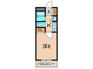 リエス伊丹駅前【6階】の間取り