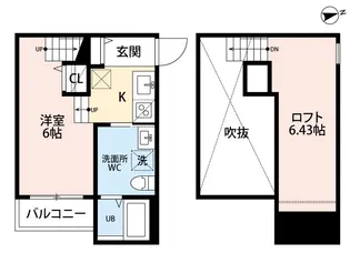 REGALO那珂【2階】の間取り