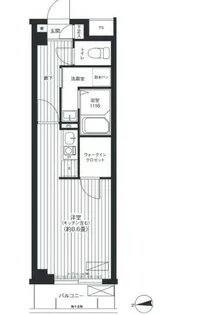 レッドウィング【4階】の間取り